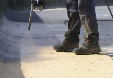 coating systems over Laredo spray foam roof systems