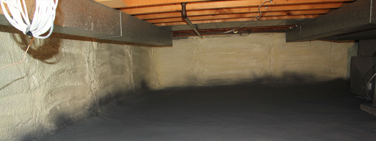 Laredo spray foam insulation for crawl spaces